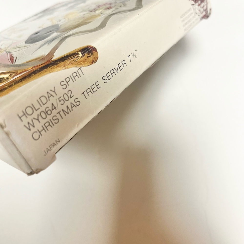 Mikasa Savior Vivre glass Christmas tree dish - Picture 5 of 6